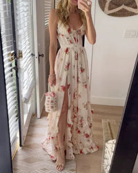 KRISTY | FLORAL PRINT MAXI DRESS