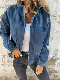 LEONTINE | LIGHT SPRING ZIP-UP JACKET