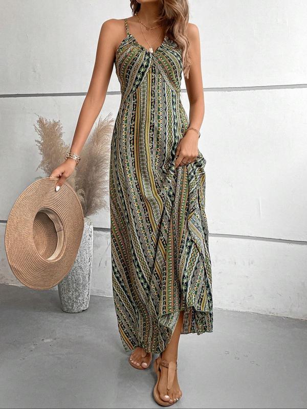RAINA | BOHO-STYLE FLATTERING MAXI DRESS