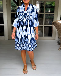MADELENE | BUTTONED MIDI DRESS