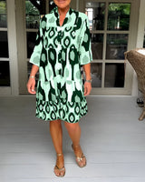 MADELENE | BUTTONED MIDI DRESS