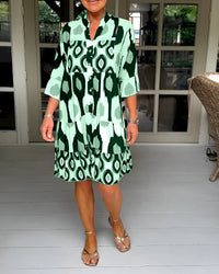 MADELENE | BUTTONED MIDI DRESS