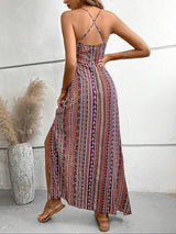 RAINA | BOHO-STYLE FLATTERING MAXI DRESS