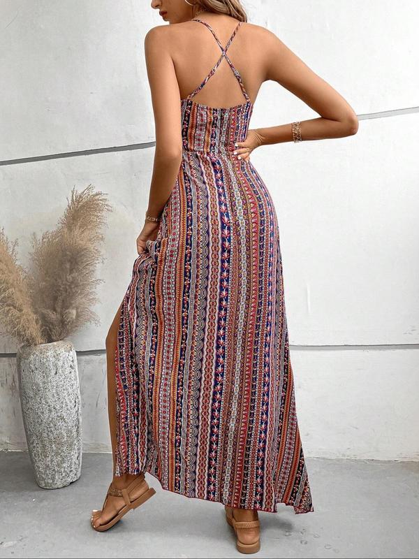 RAINA | BOHO-STYLE FLATTERING MAXI DRESS