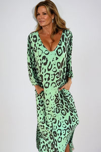 CONSTANCE | LEOPARD PRINT MAXI DRESS