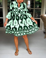 MADELENE | BUTTONED MIDI DRESS