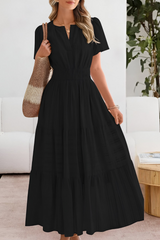 ILARIA | ELEGANT FLATTERING MAXI DRESS