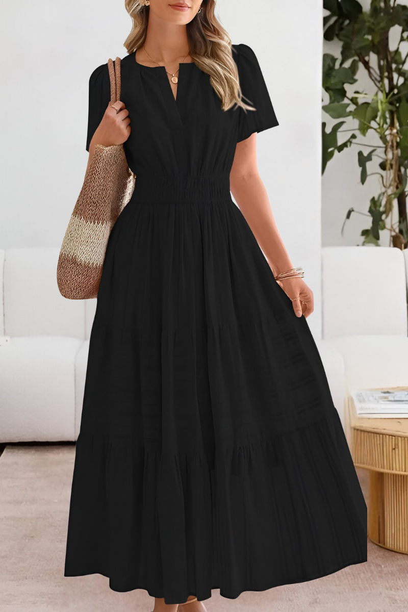 ILARIA | ELEGANT FLATTERING MAXI DRESS
