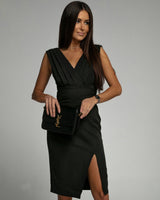 ELEANOR | MIDI WRAP DRESS