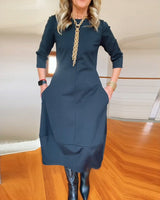 LAVINIA | ELEGANT RELAXED FIT DRESS