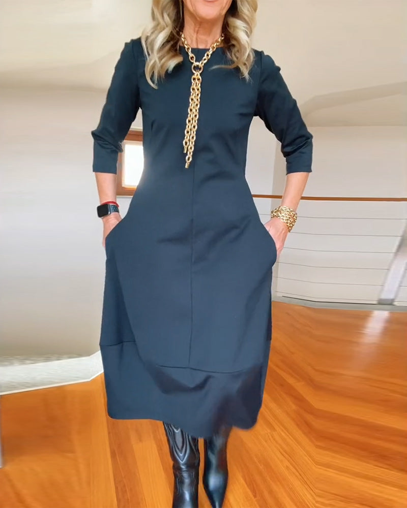 LAVINIA | ELEGANT RELAXED FIT DRESS