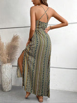 RAINA | BOHO-STYLE FLATTERING MAXI DRESS
