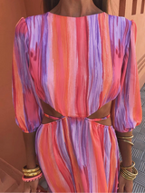 SABELLA | ELEGANT OPEN-BACK MAXI DRESS