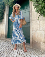 ANGELICA | BOHO-STYLE MAXI DRESS