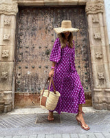 ANGELICA | BOHO-STYLE MAXI DRESS