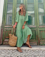 ANGELICA | BOHO-STYLE MAXI DRESS