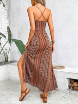 RAINA | BOHO-STYLE FLATTERING MAXI DRESS