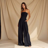 KATHERINE | CORSET-STYLE BANDEAU JUMPSUIT