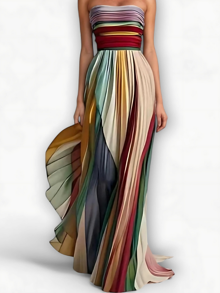 FERN | LUXURY LONG-LINE EVENING DRESS